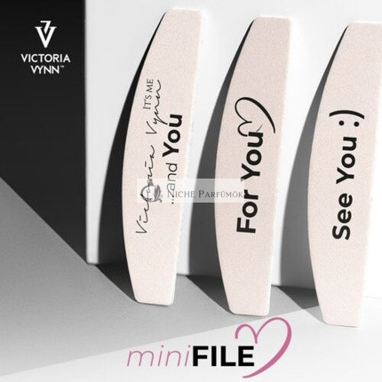 Victoria Vynn Mini Körömreszelők 180/240 UV/LED Gél Manikűrhez - 25 db