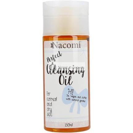 Nacomi Veganes Natur OCM Reinigungsöl Make-up Entferner für Normale und Trockene Haut, 150ml