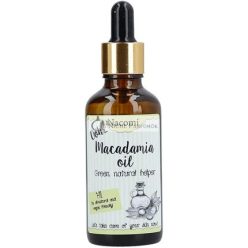 Nacomi Natürliches Veganes Macadamiaöl mit Pipette, 50ml