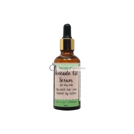 Nacomi Natürliches Veganes Avocadoöl-Serum für Trockene Spitzen, 50ml