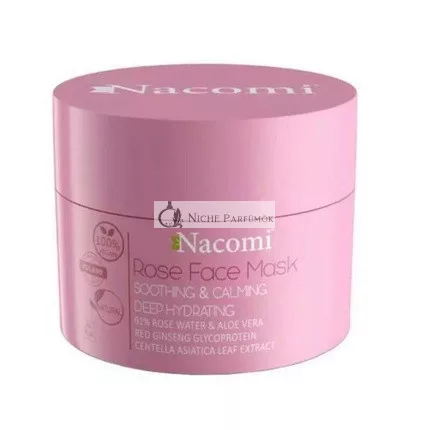 Nacomi Beruhigende Rosen-Gesichtsmaske, 50ml