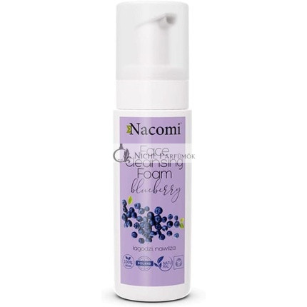 NACOMI Ápoló Arctisztító Hab Áfonyával, 150ml