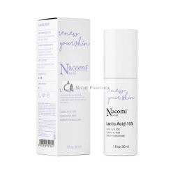 Nacomi Next Level Arcszérum Tejsav 10% 30ml