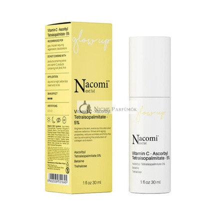 Nacomi Next Level Gesichtsserum Vitamin C Ascorbyl Tetraisopalmitat 5%, 30ml