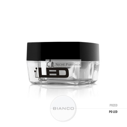 Silcare High Light Led Gel Mittelviskoses One-Phase Nagelgel Bianco 15g
