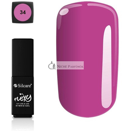 Silcare Flexy Hybrid Soak Off Gel Nr. 34