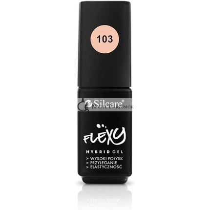 Silcare Soak Off Hybrid UV LED Flexy Gel Maniküre Nägel 4.5g Shade 103