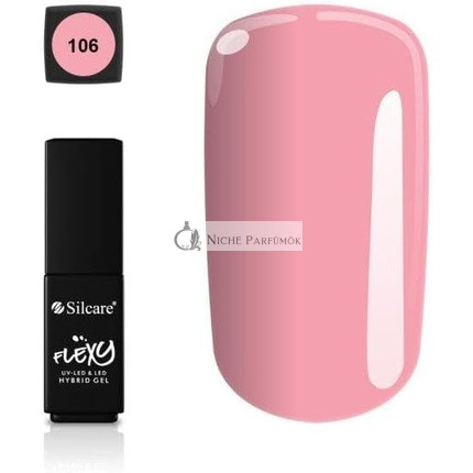 Silcare Soak Off Hybrid UV LED Flexy Gel Maniküre Nägel 4,5g Shade 106