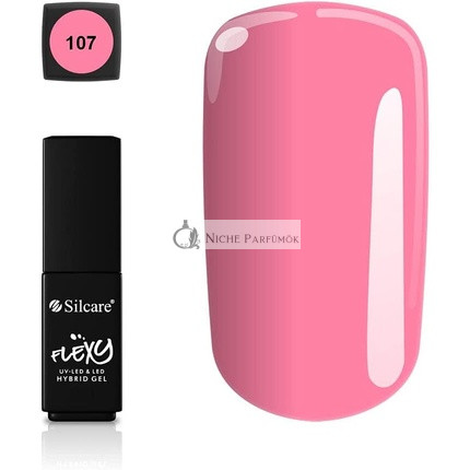 Silcare Soak Off Hybrid UV LED Flexy Gel Maniküre Nägel 4.5g Farbton 107