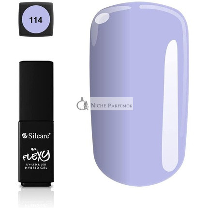 Silcare Soak Off Hybrid UV LED Flexy Gel Manikűr Körmök 4,5g 114-es Árnyalat