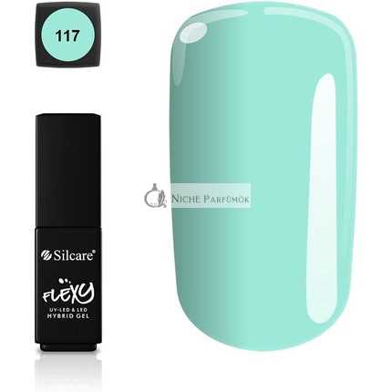 Roxie Cosmetics Silcare Soak-Off Hybrid Gel Manicure Körömgél 4.5g Szín 117
