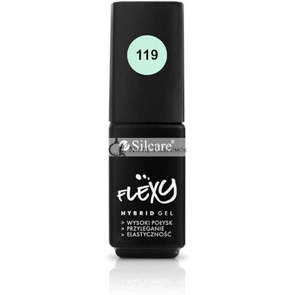 Silcare Abnehmbares Hybrid UV LED Flexy Gel Maniküre Nägel 4.5g Farbton 119 von Roxie Cosmetics