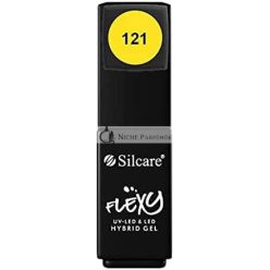   Silcare Soak Off Hybrid UV LED Flexy Gel Manicure Körmök 121 árnyalat, 4.5g