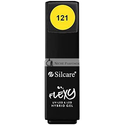 Silcare Soak Off Hybrid UV LED Flexy Gel Maniküre Nägel 121 Farbton, 4.5g