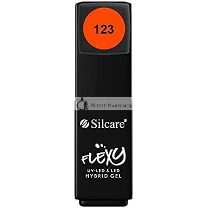 Silcare Soak Off Hybrid UV LED Flexy Gél Manikűr Körmök 4.5g Shade 123 by Roxie Cosmetics