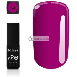   Silcare Soak Off Hybrid UV LED Flexy Gel Manicure Körmök 129 árnyalat, 4.5g
