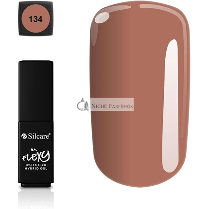 Roxie Cosmetics Silcare Leoldható Hybrid Gél Manikűr Gél 4.5g Szín 134