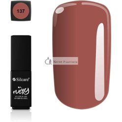   Silcare Soak Off Hybrid UV LED Flexy Gel Manikűr Körmök 4.5g Shade 137