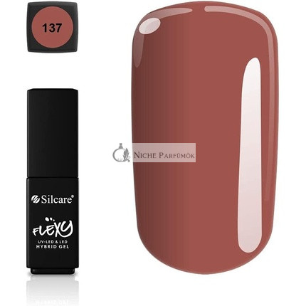 Silcare Soak Off Hybrid UV LED Flexy Gel Maniküre Nägel 4.5g Shade 137