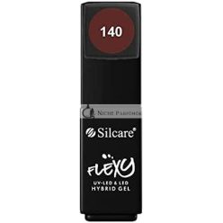   Silcare Soak Off Hybrid UV LED Flexy Gel Maniküre Nägel 140 Farbton, 4.5g