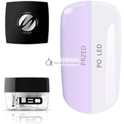 Silcare High Light LED Lila Zselé Építő 15g