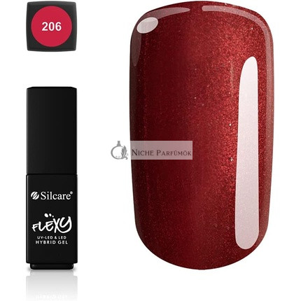 Silcare Soak Off Hybrid UV LED Flexy Gel Manikűr Körmök 4,5g