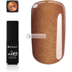   218 Silcare Soak Off Hybrid UV LED Flexy Gel Manikűr Körmök 4,5g