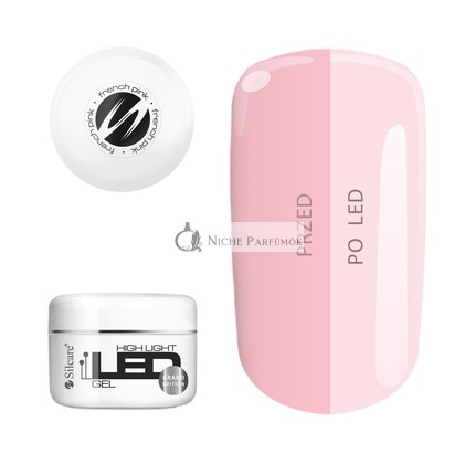 Silcare High Light Led Körömgél Francia Rózsaszín 100g