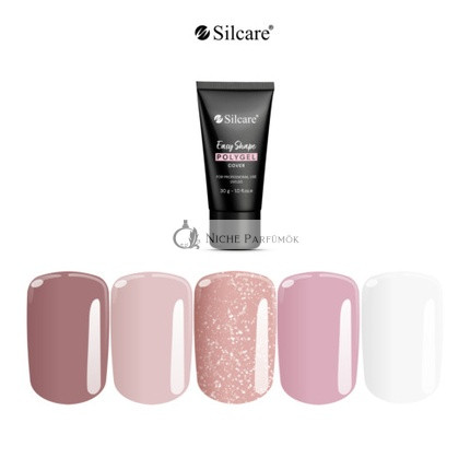 SILCARE Easy Shape Polygel Aufbau-Nagellack Acrylgel 30g 5 Farben