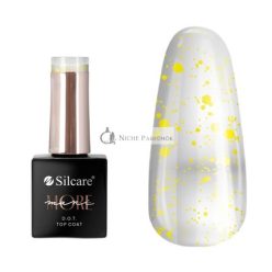 Silcare Mani More Dot Top Coat For Nails Yellow, 10g
