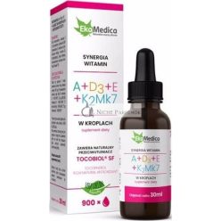 Ekamedica Synergia A+D3+E+K2Mk7 Vitaminok 30ml
