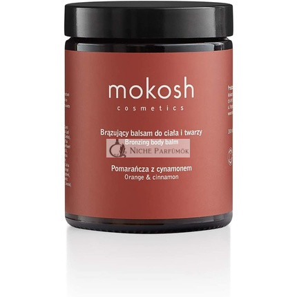 Mokosh Bräunende Körper- und Gesichtsbalm Orange & Zimt, 180 ml Glas
