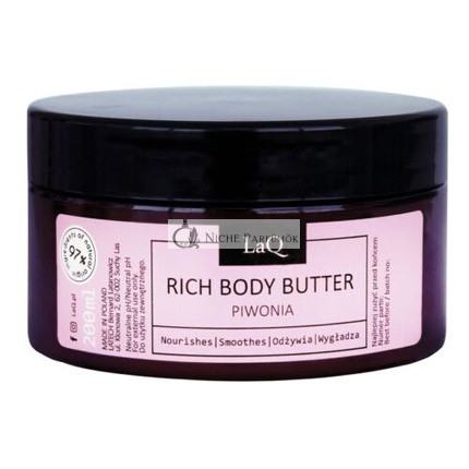 LaQ Gazdag Testvaj Macska Peónia, 200ml