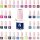 Hi Hybrid UV Gél Lakk Népszerű Bézs, Kék, Barna, Rózsaszín, Sárga, Arany, Zöld és Szürke Színekben 311 Mély Kék Fény, 5ml