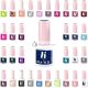 Hi Hybrid UV Gel-Lack in Beliebtem Beige, Blau, Braun, Rosa, Gelb, Gold, Grün und Grau 311 Tiefblau Glanz, 5ml