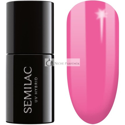 Semilac Hybrid UV Körömlakk 7ml 277 PasTells Világos Fuchsiaszín