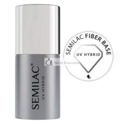   Semilac Fiber Base Unterlack 7ml Innovative UV LED Grundierung für Hybrid-Nagellack