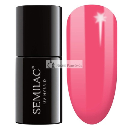 Semilac UV Nagellack City Break Kiss & Ride 542 Pink, 7ml