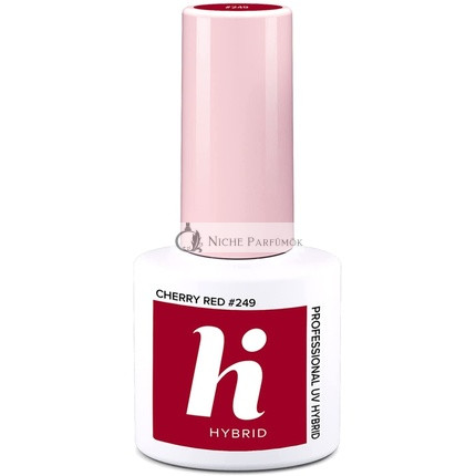 Hi Hybrid 249 Cseresznye Piros UV Gél Körömlakk, 5ml