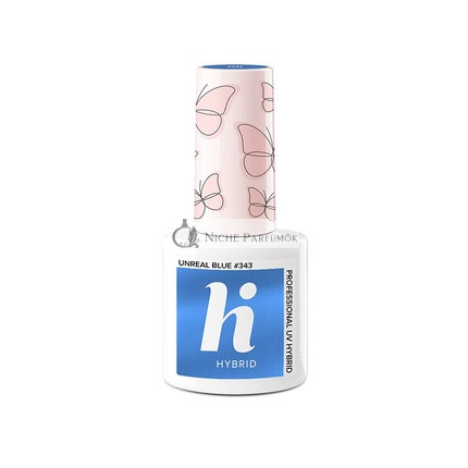 HI HYBRID Unreal Blau Halbpersistenter UV Gel Nagellack, 5ml