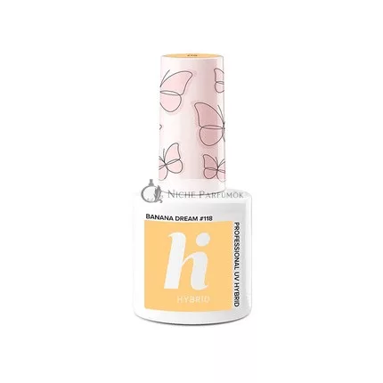 Hi Hybrid Félig Tartós UV Gél Körömlakk Banán Álmok, 5 ml