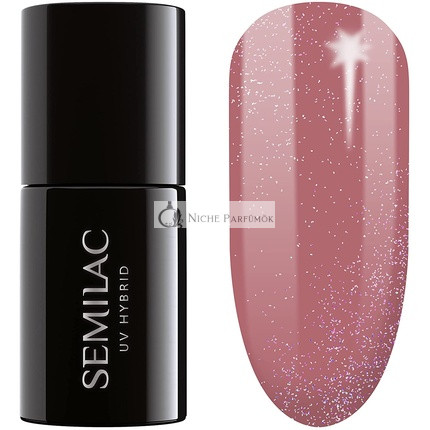 Semilac Shimmer Dust Caramel UV Nagellack, 7ml