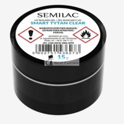   Semilac Smart Titan Clear Nagel Builder für Harte Starke Nägel und Nagelkunst, 15g