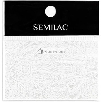 Semilac 15 Fehér Csipke Átviteli