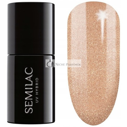 Semilac UV Nagellack Golden Icing, 7ml
