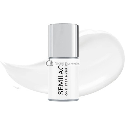 Semilac One Step Hybrid-Nagellack 3-in-1 Kokoscreme 5ml UV LED Farb-Nagellack