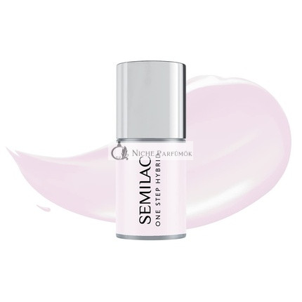 Semilac One Step Hybrid Körömlakk 3in1 Milky Pink, 5ml