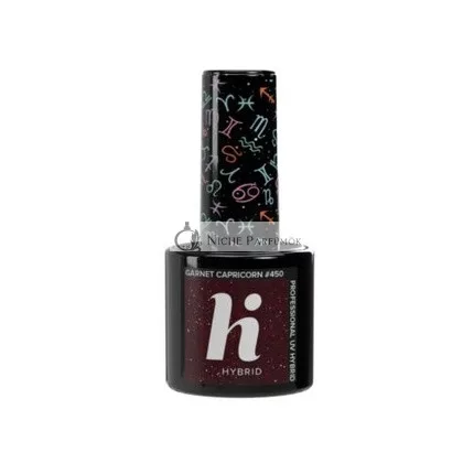 Hi Hybrid Zodiákus Hibrid Körömlakk No. 450 Garnet Bak, 5ml