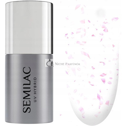 T22 Semilac UV Körömlakk Top Flower Flakes, 7ml