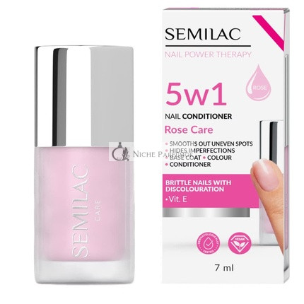 Semilac 5in1 Rosenpflege Nagel Conditioner 7ml